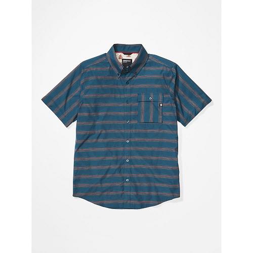 Marmot Clothes Denim NZ - Beacon Hill Shirts Mens NZ7804123